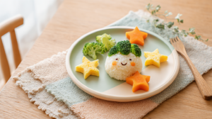 型抜きで楽しむ離乳食