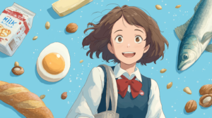 女子中学生と栄養