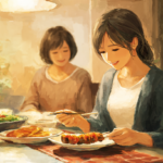 女子高校生がお肉を食べられるようになった
