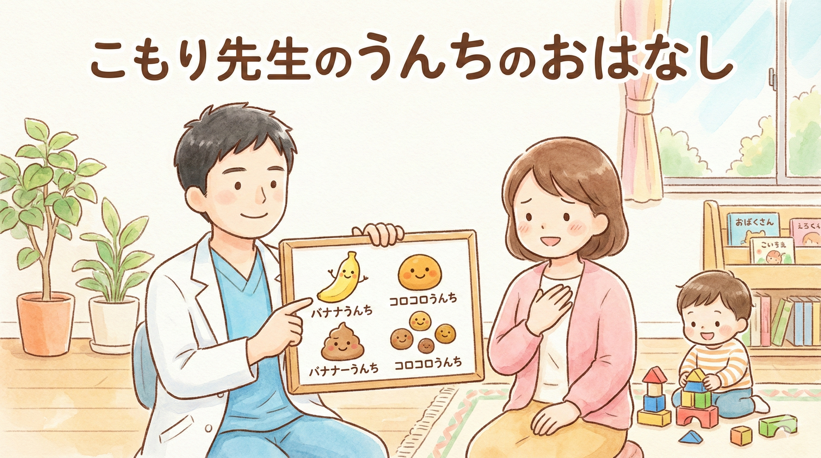 こもり先生のうんちのお話し