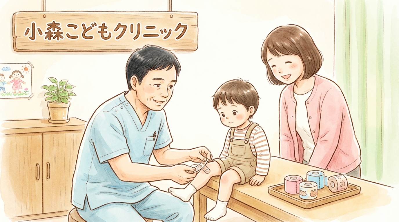 【小児外科医監修】子どもの傷跡をきれいに治すテーピング｜方法・期間・テープの選び方