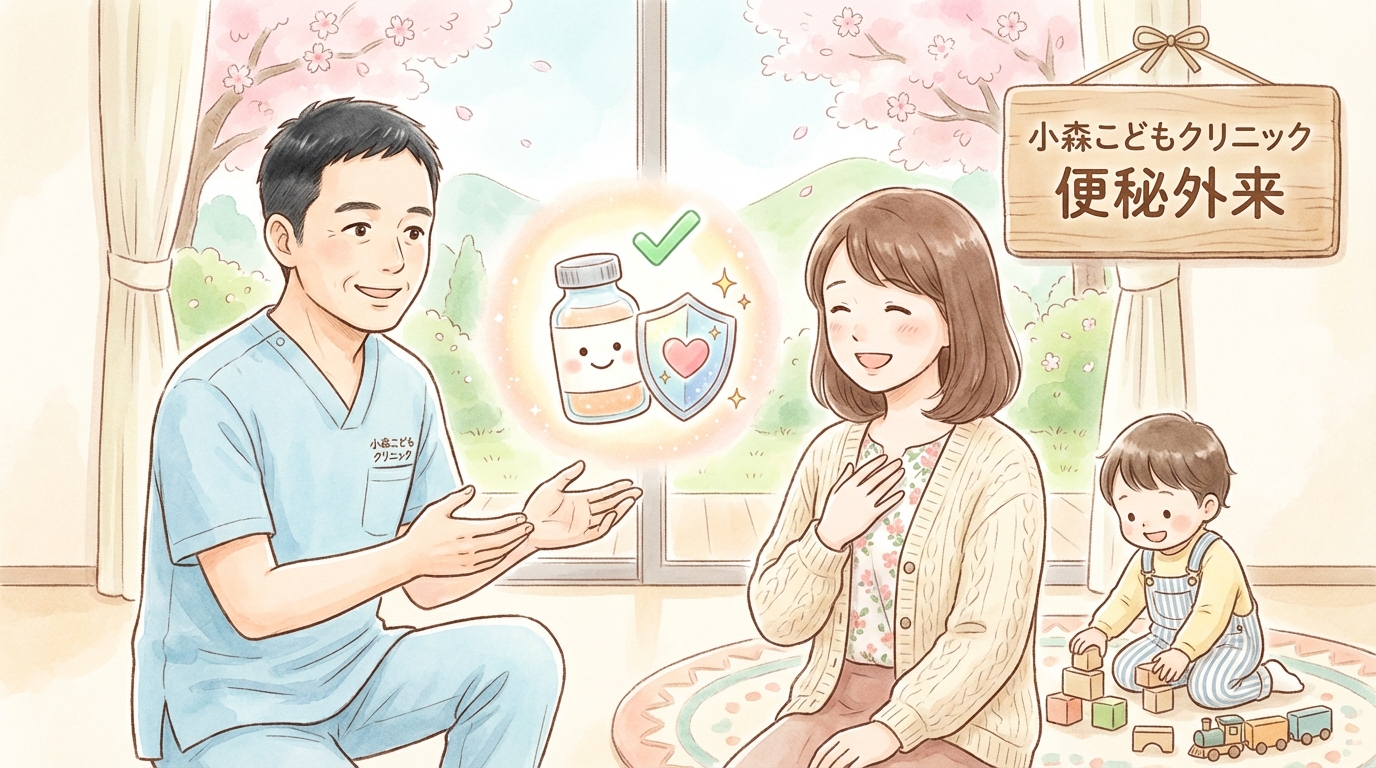 【子どもの便秘】酸化マグネシウム（カマ）を長く内服しているのだけど高マグネシウム血症（中毒）の心配はないでしょうか？