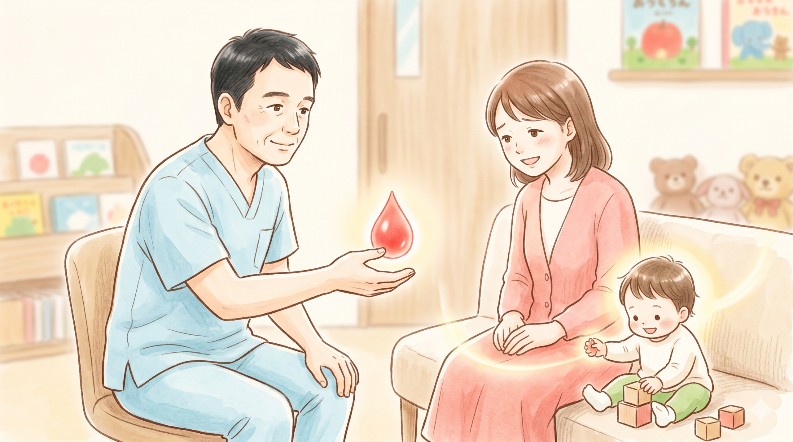 お母さん、自分の鉄も測ったことありますか？ — 子どもの不調が続く時、母親のフェリチンを見るべき理由