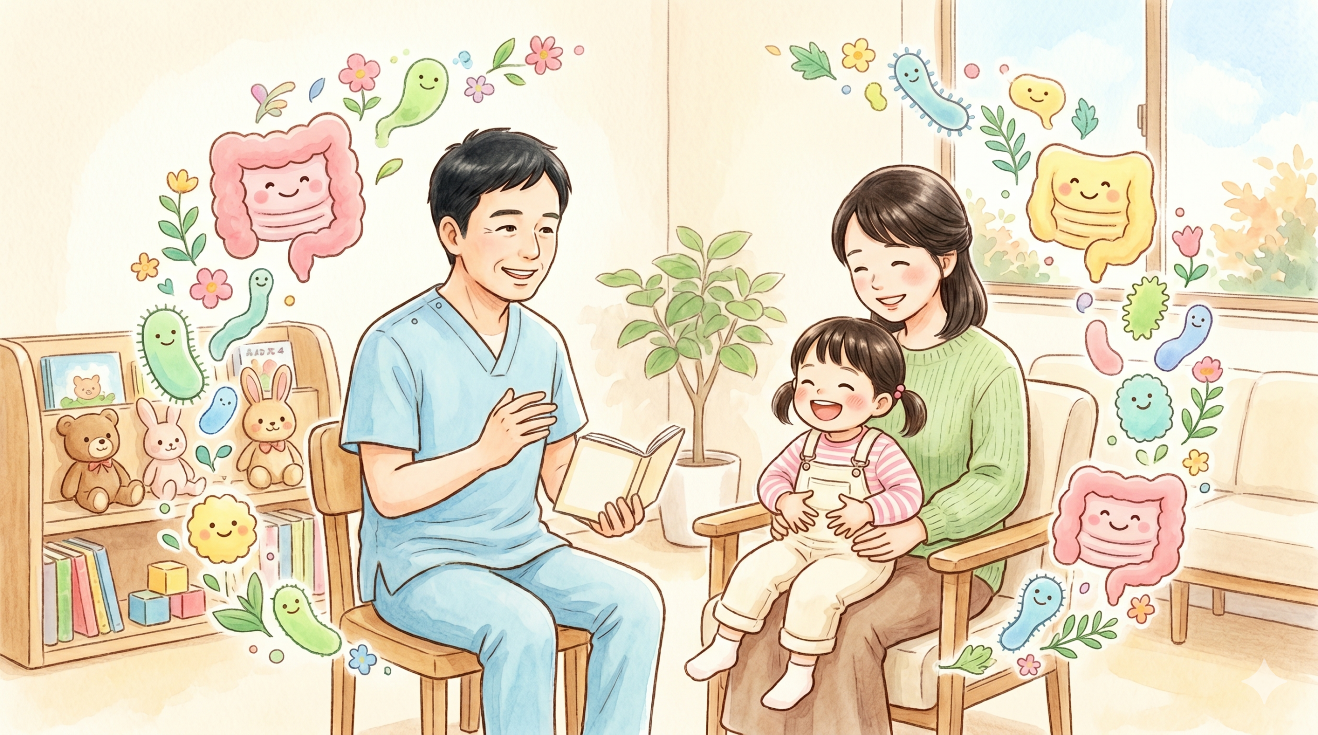 子どもの便秘・腹痛・お腹の張りに。腸内細菌検査（腸内フローラ検査）で根本から整える｜小森こどもクリニック